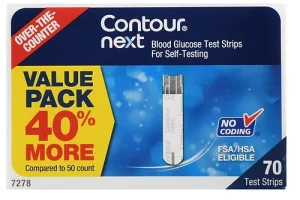 Contour® Next Blood Glucose Test Strips