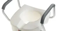 EZ Lock Raised Toilet Seat