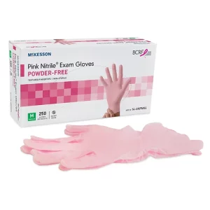 McKesson Pink Nitrile® Nitrile Exam Glove, Small, Pink