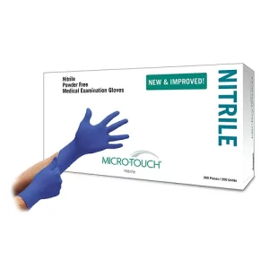 Micro-Touch® Nitrile Exam Glove, X-Small, Blue
