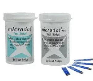 Microdot® Blood Glucose Test Strips