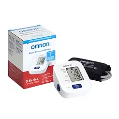 Omron 3 Series Digital Blood Pressure Monitoring Unit 1 Tube, Pocket Size, Handh