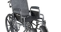 Silver Sport Full-Reclining Wheelchair with Swing-away Elevating Legs