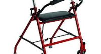 Two Wheeled Walker with Seat