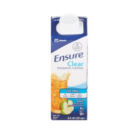 Ensure® Clear Therapeutic Nutrition Apple Oral Supplement, 8 oz. Carton