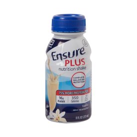 Ensure® Plus Vanilla Oral Supplement, 8 oz. Bottle