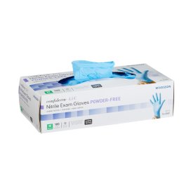 McKesson Confiderm® 3.5C Nitrile Exam Glove, Medium, Blue