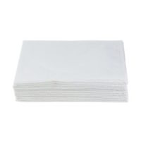 McKesson White Tissue/Poly Pillowcase, 21 x 30 Inch