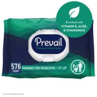 Prevail Adult Washcloths, Soft Pack, Aloe, Vitamin