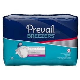 Prevail® Breezers® Ultimate Incontinence Brief, Medium