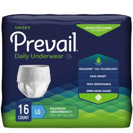 Prevail® Maximum Absorbent Underwear, Large