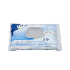 Tena® Ultra Washcloths, Disposable, Soft Pack