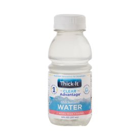 Thick-It® Clear Advantage® Nectar Consistency Thickened Water, 8-ounce Bottle