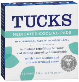 Tucks® Hemorrhoid Relief Medicated Cooling Pads